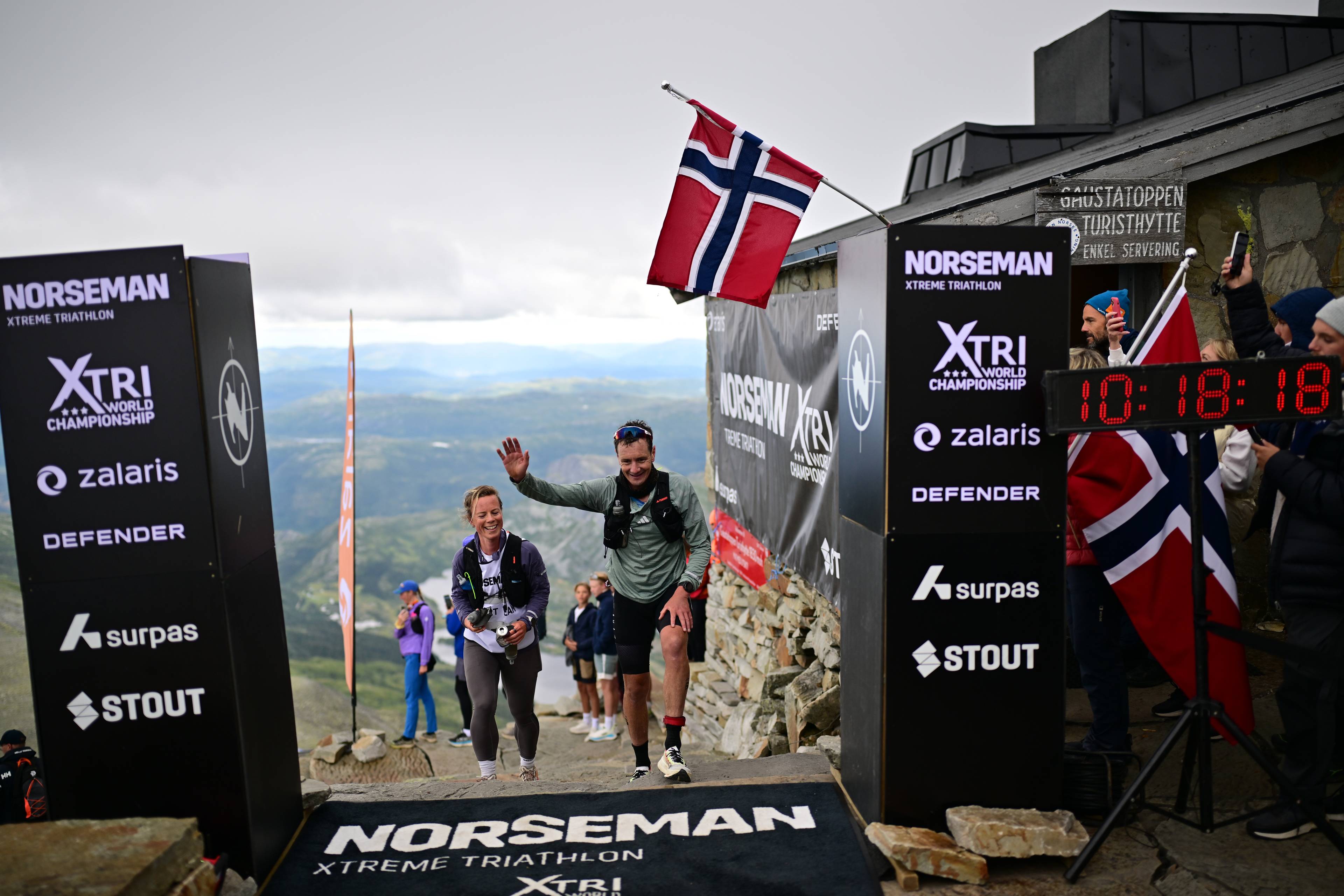 Alistair Brownlee of Great Britain finishes 2nd place at the Norseman Extreme Triathlon on August 01, 2026, in Eidfjord, Norway.