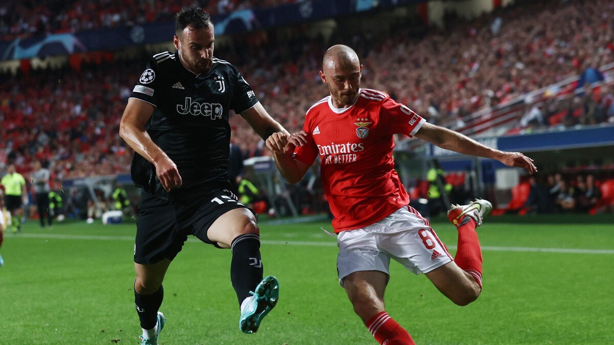 CL-exit for Juventus etter marerittomgang – Benfica og PSG videre