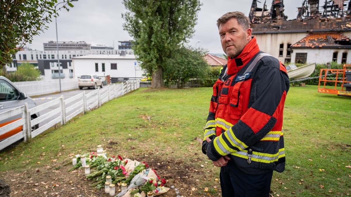 Fire omkomne i Hamar-brann: Brannsjefen: En av de tyngste