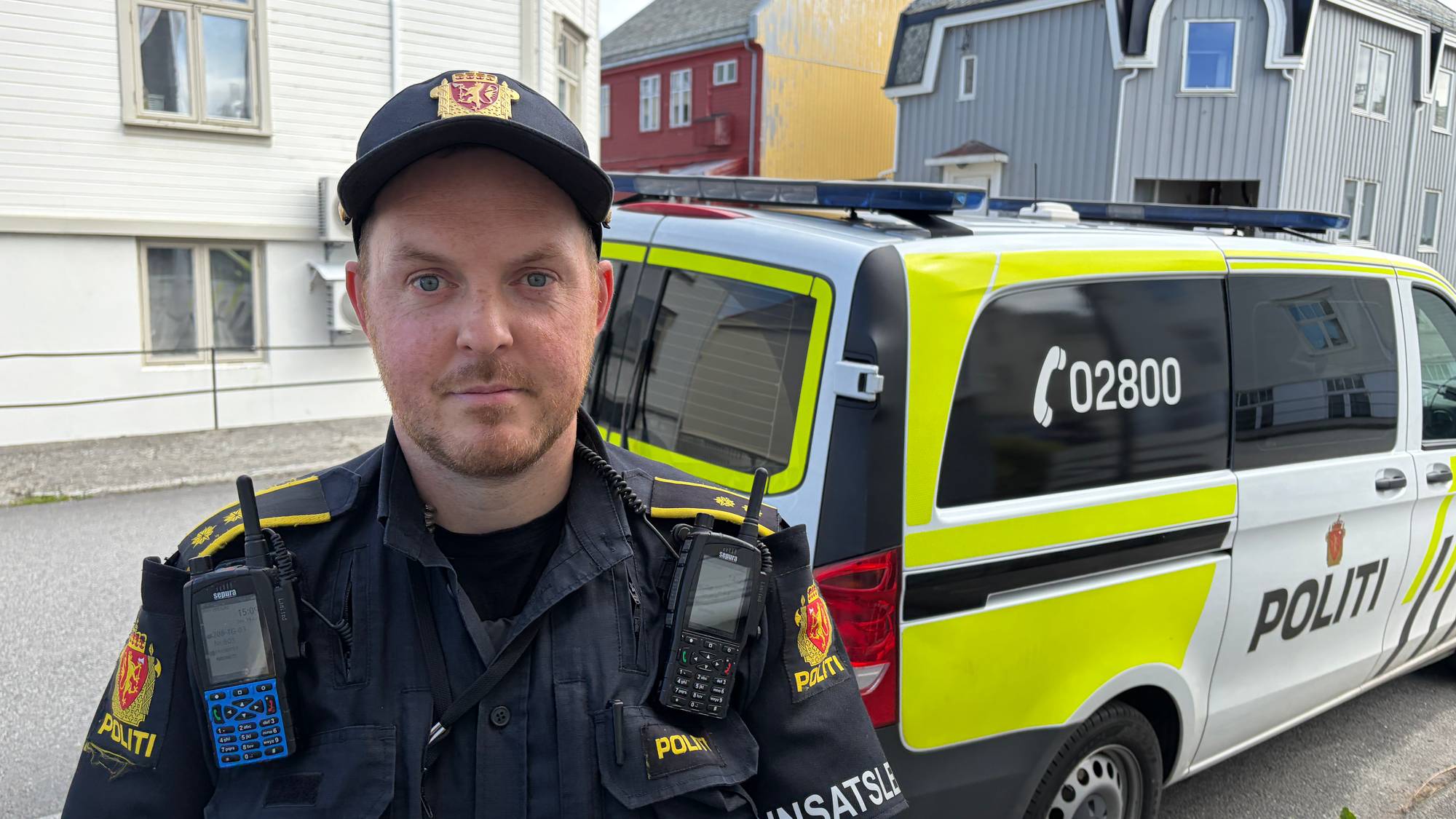 Innsatsleder Andreas Moseng Jakobsen