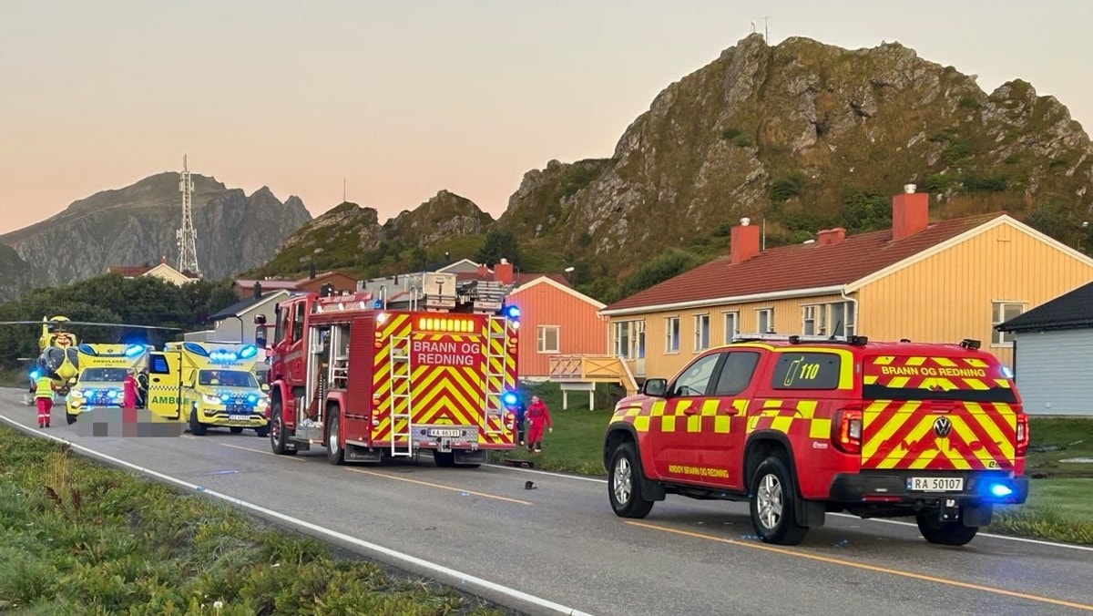 To omkom i trafikkulykke på Andenes i Andøy