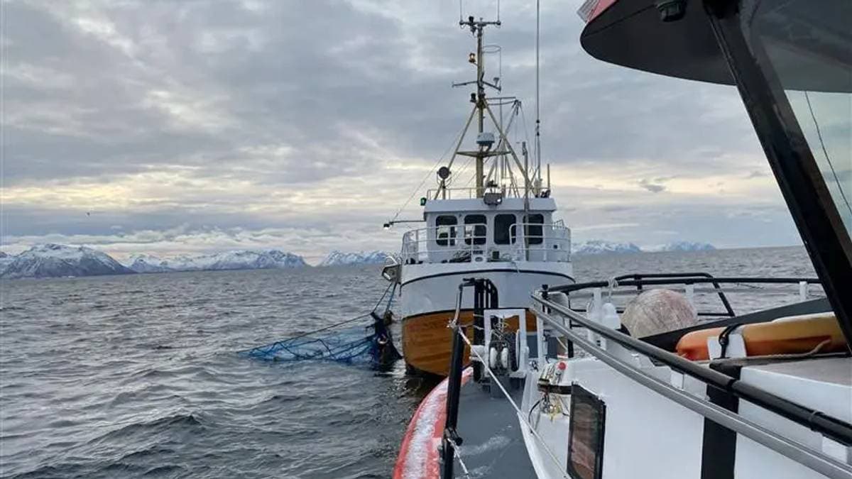 Redningsskøyte ute av drift i fleire veker