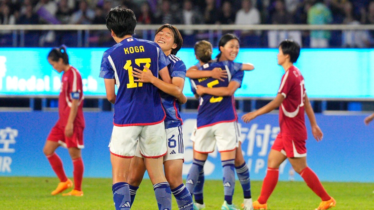 Japans fotballkvinner vant finalen i asialekene