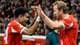 AFP Harry Kane feirer et mål sammen med Luis Diaz