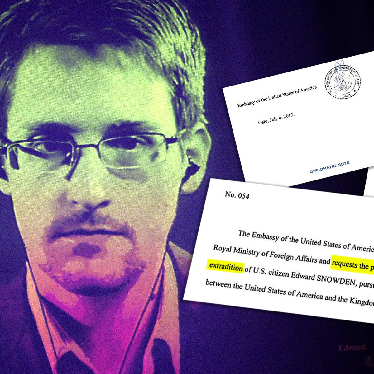 USA ba Norge arrestere Edward Snowden – NRK Dokumentar