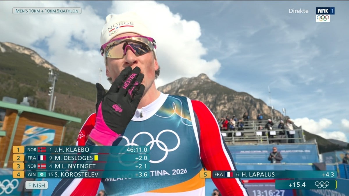 Dramatisk fellesstart: Fall, omdiskutert fransk manøver og Klæbo-gull