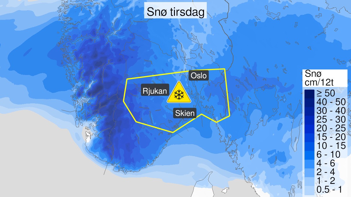 Værskifte i Sør-Norge: – Tenker skientusiastene er fornøyde