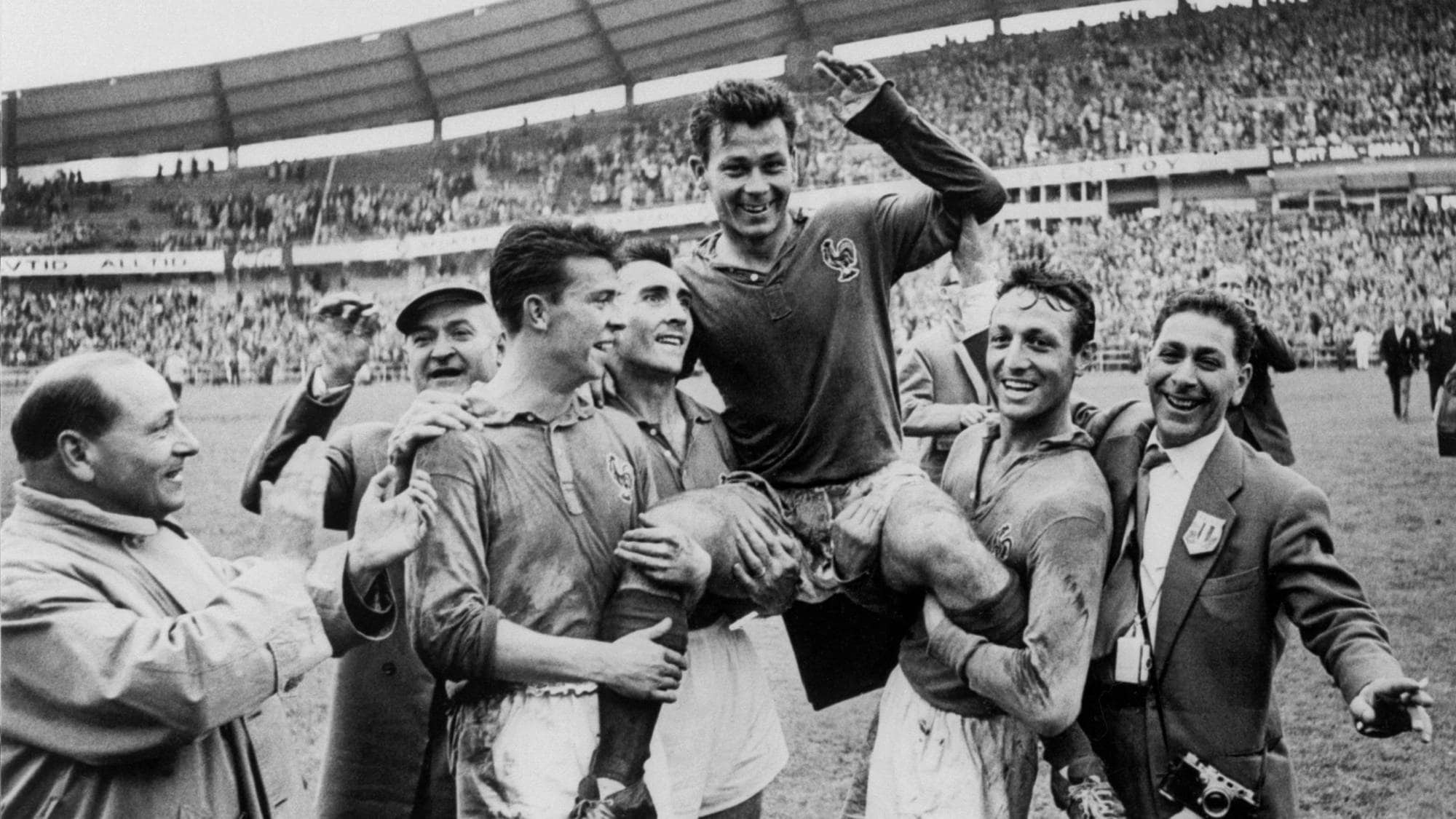 SOCCER-WORLD CUP-1958-FRANCE-WEST GERMANY-JUST FONTAINE