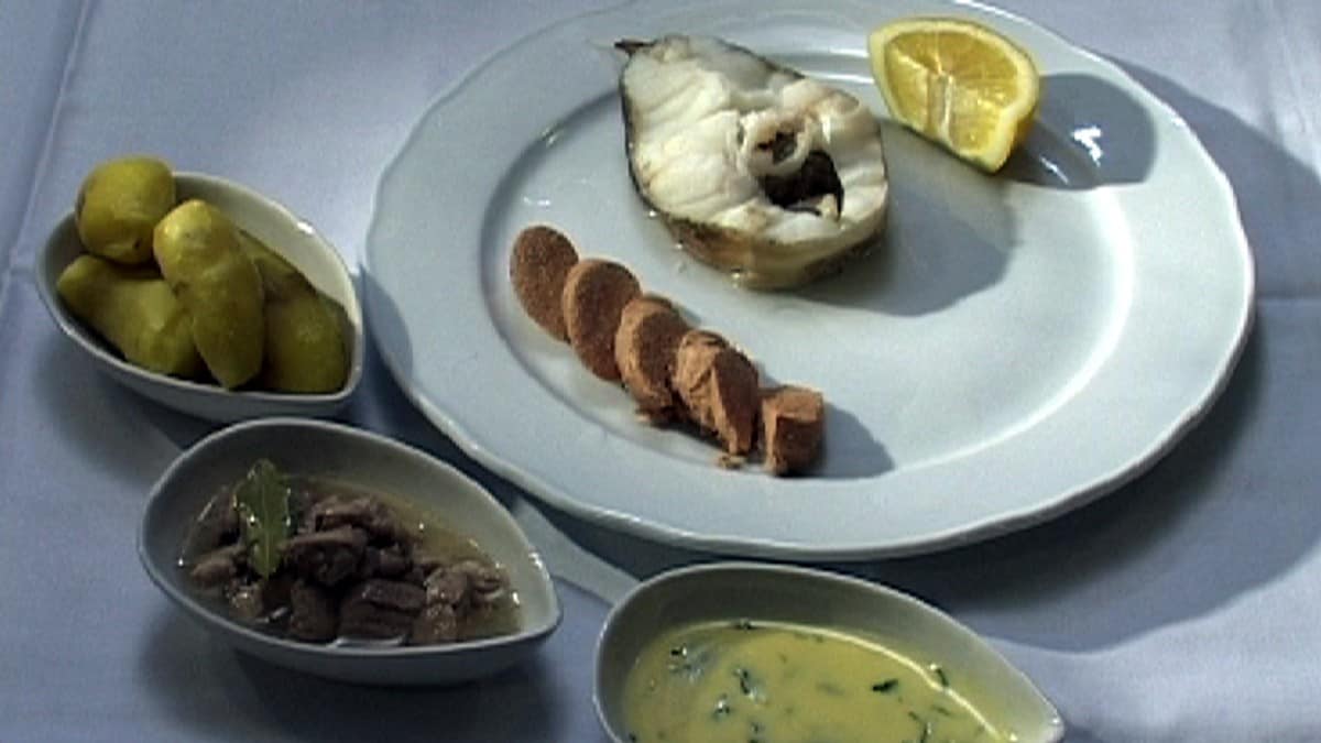 Torsk- Og Rogngrateng Med Poteter Og Persille