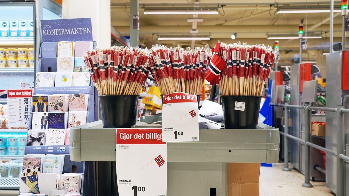 Norske flagg på billigsalg: – Det er veldig uheldig