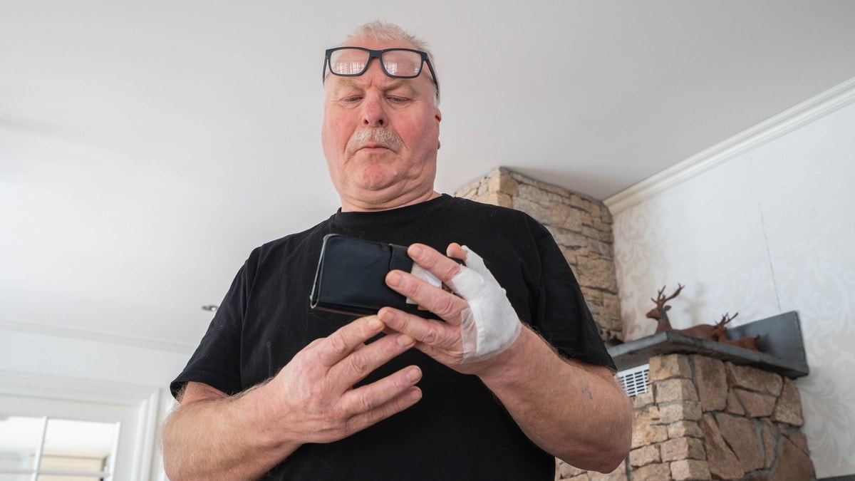 Feilopererte Svein Are fikk helt vondt da han så tysk offer på TV: – Tårene pressa på