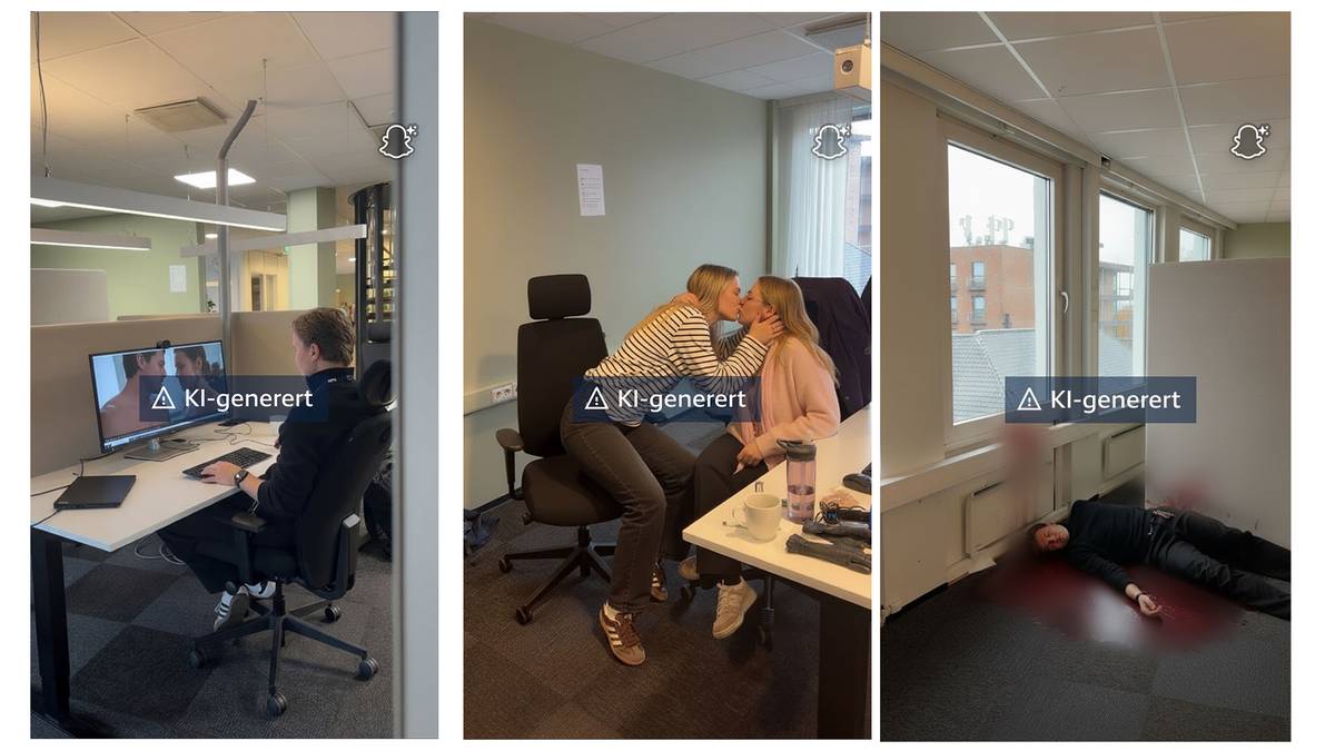 Testet grensene til Snapchats nye filter – lagde grove bilder på få sekunder