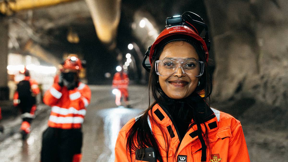 Den nye samferdselsministeren Kamzy Gunaratnam på første reise: – Jeg lover å se hele landet
