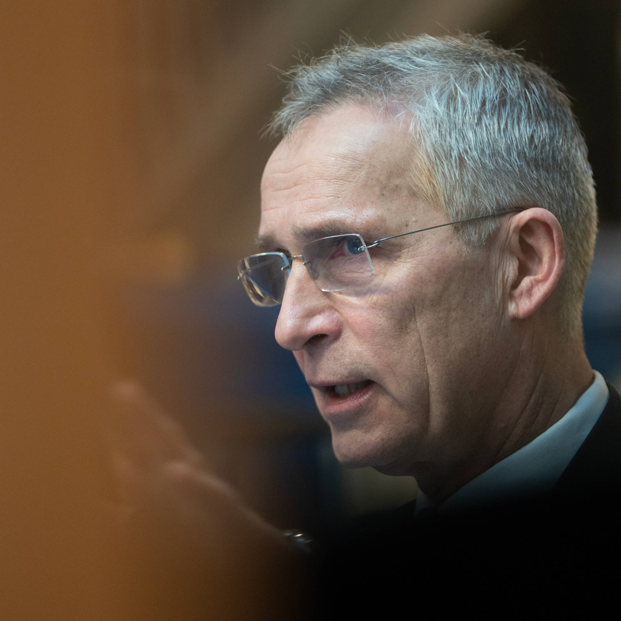 Jens Stoltenberg nærbilde