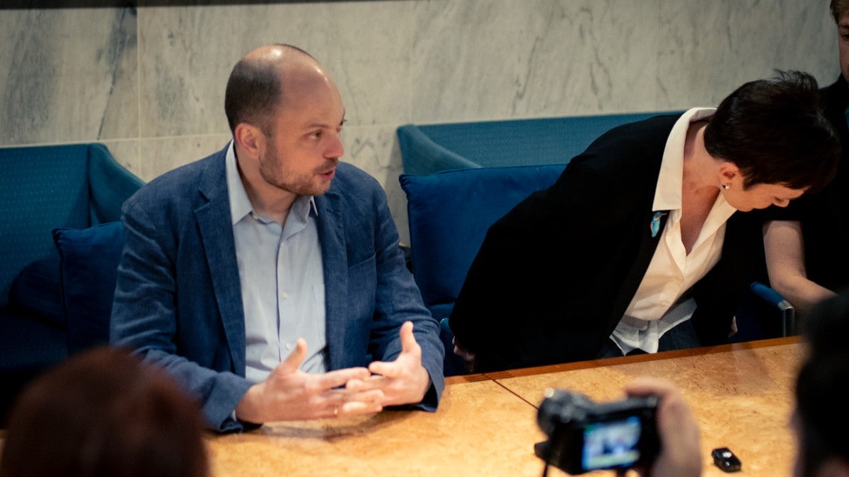 Putin-kritiker Kara-Murza: Vesten må prioritere to ting