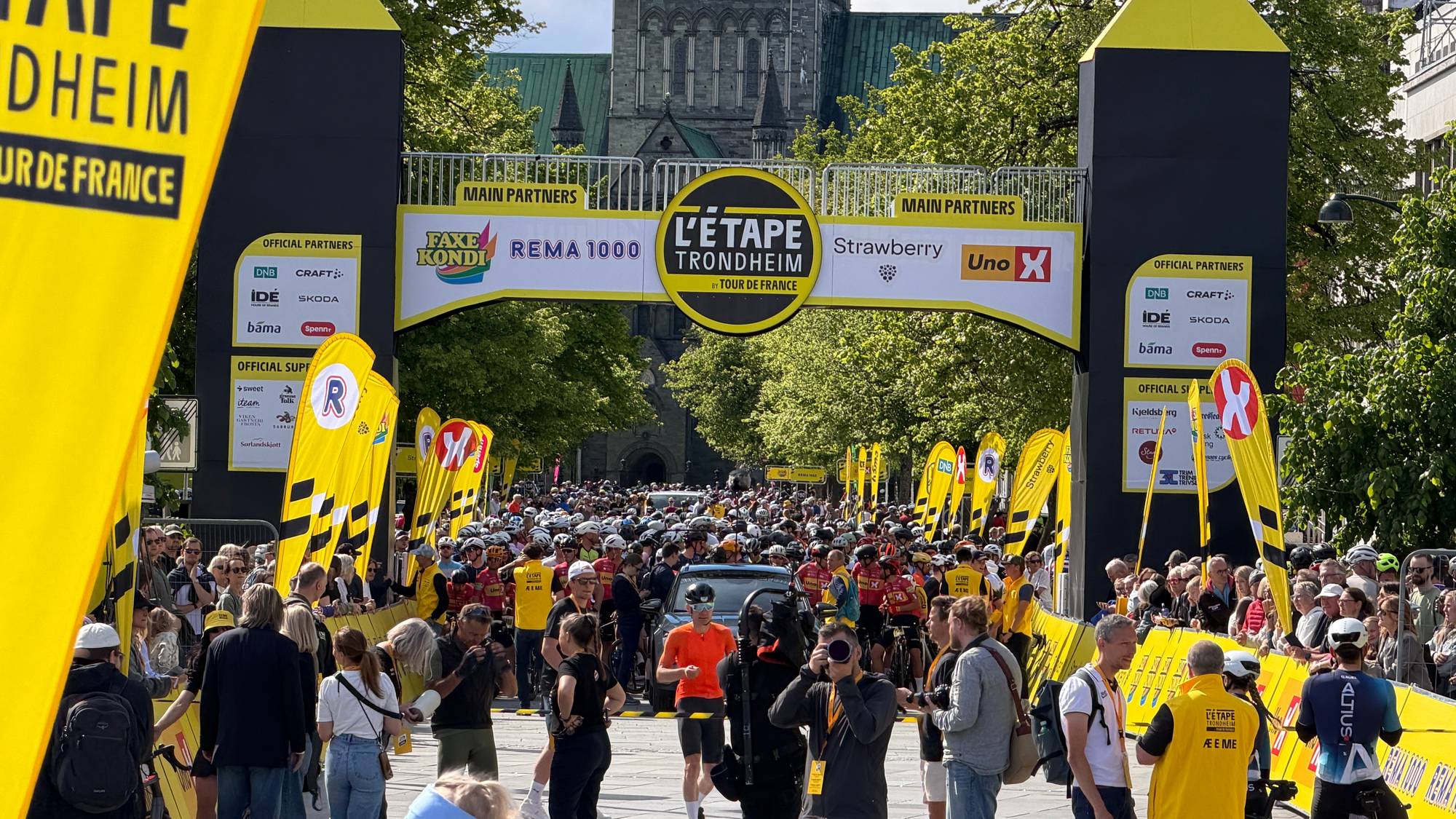 L'Etape i Trondheim sentrum 
