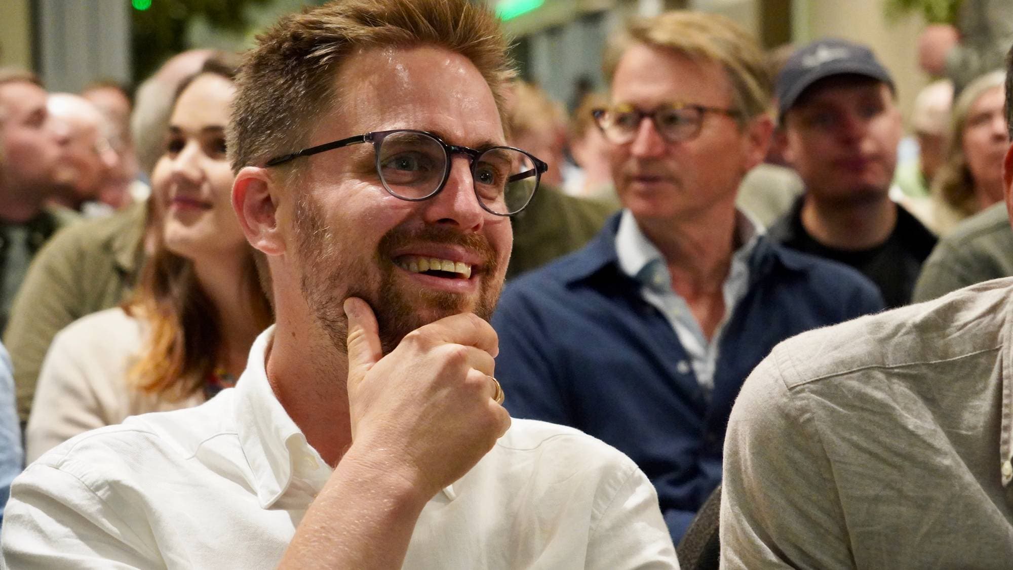 Eivind Trædal i MDG under nominasjonsmøte