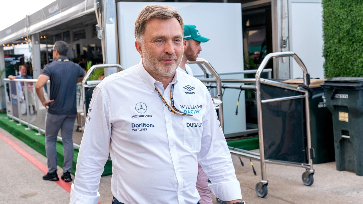 Formel 1: Williams-sjef Capito gir seg