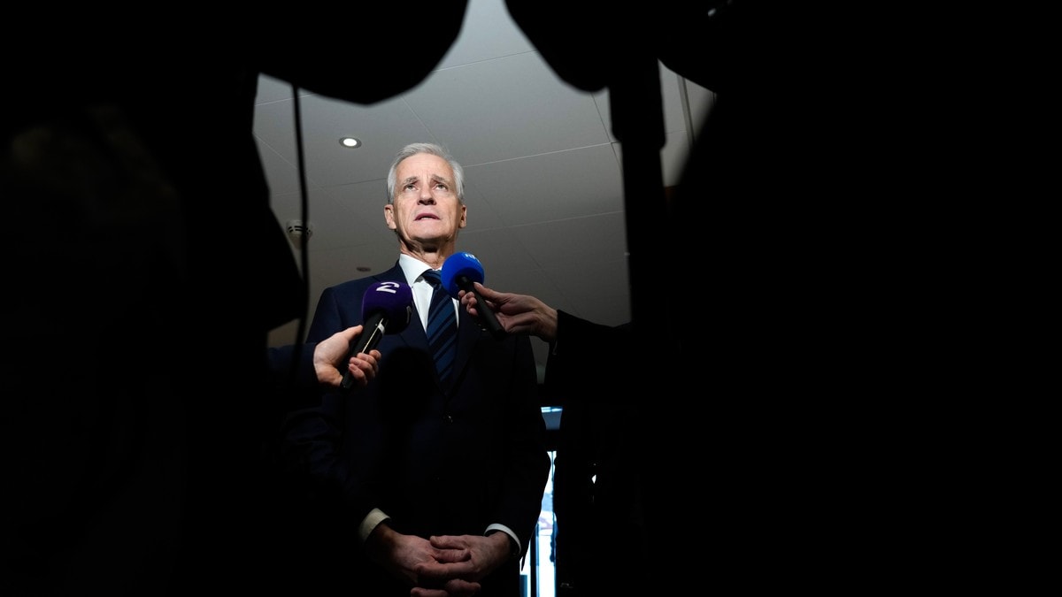 Støre: – Det er ikke krise