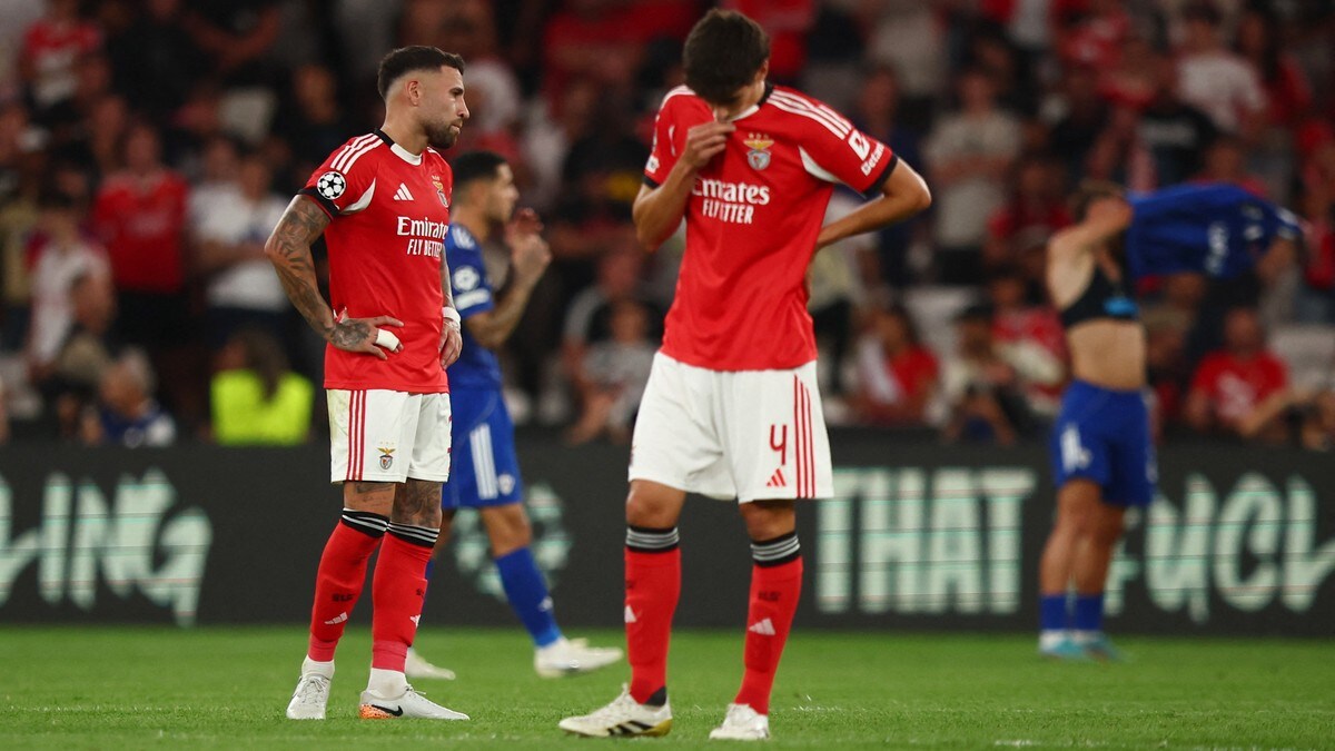 Kjempesmell for «norske» Benfica – Qarabag vendte til 3-2-seier i Lisboa