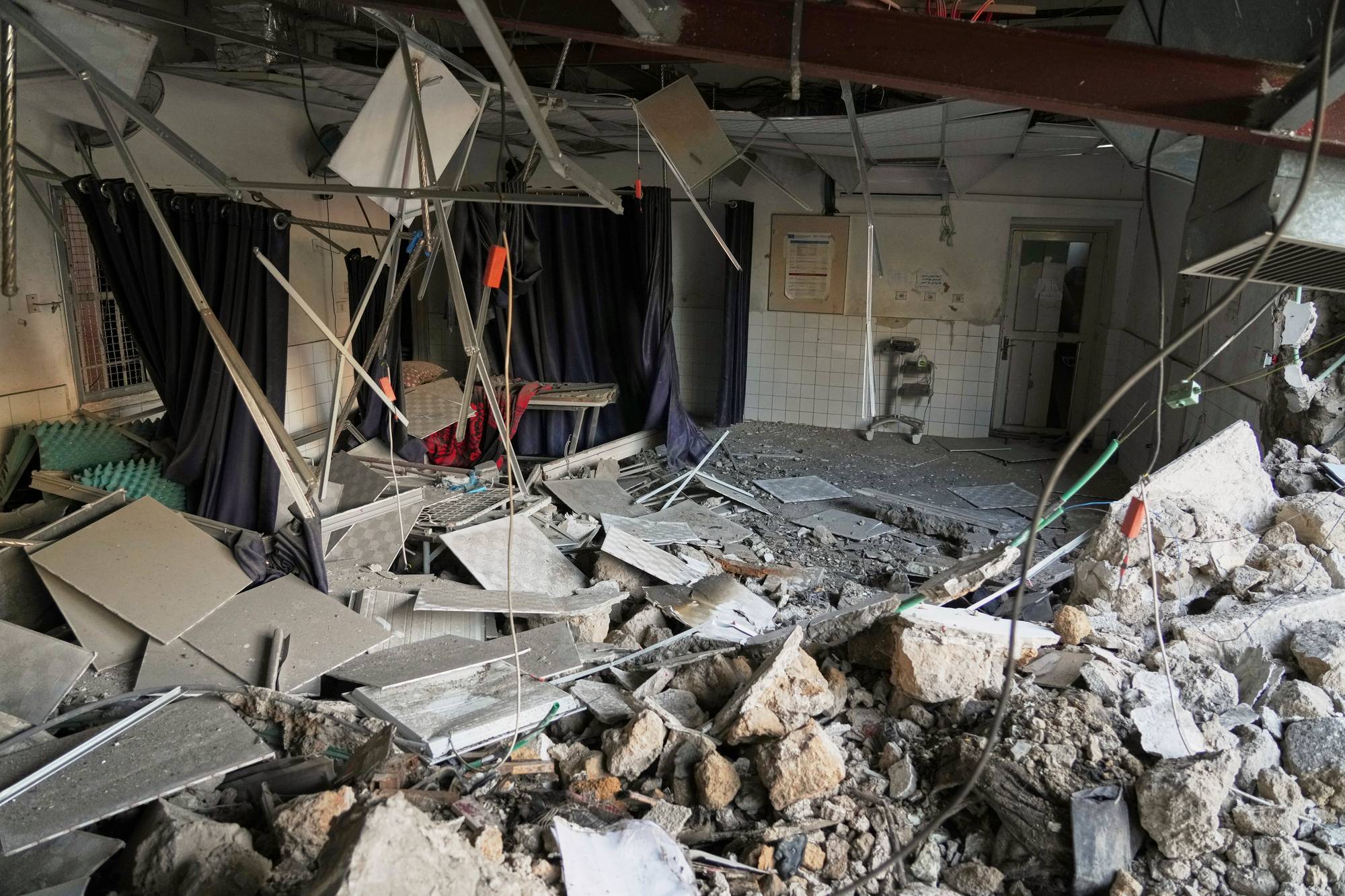 Al-Ahli Baptist Hospital in Gaza City.