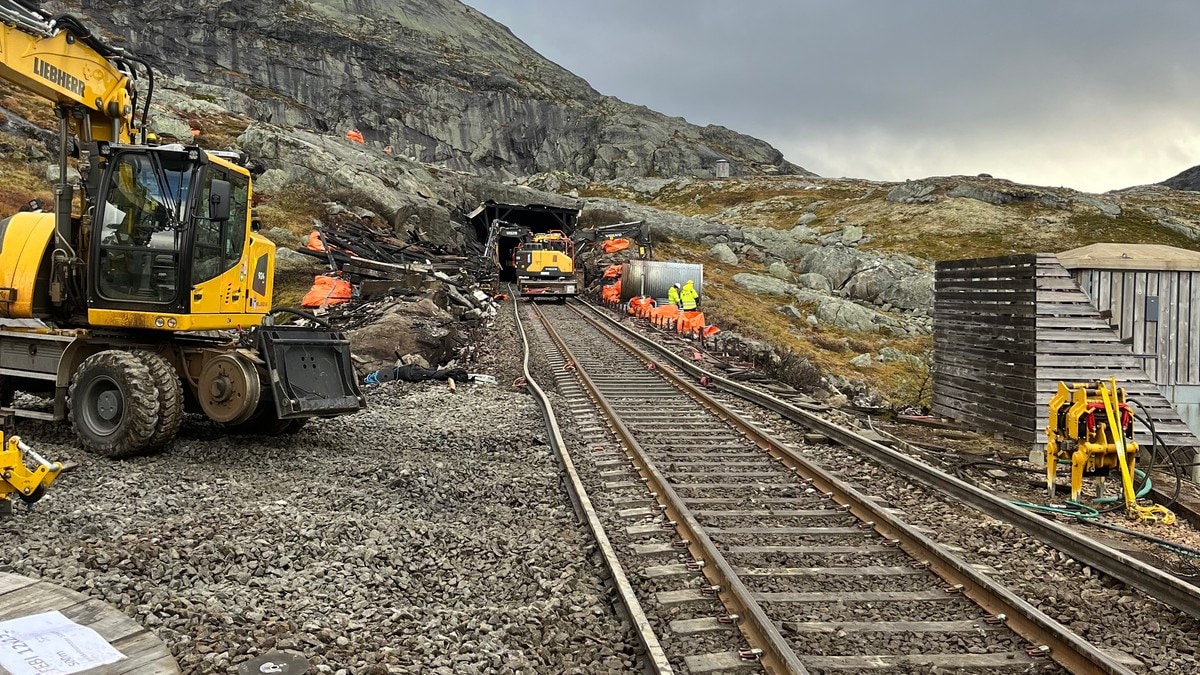 Bergensbanen gjenåpnes trolig natt til torsdag