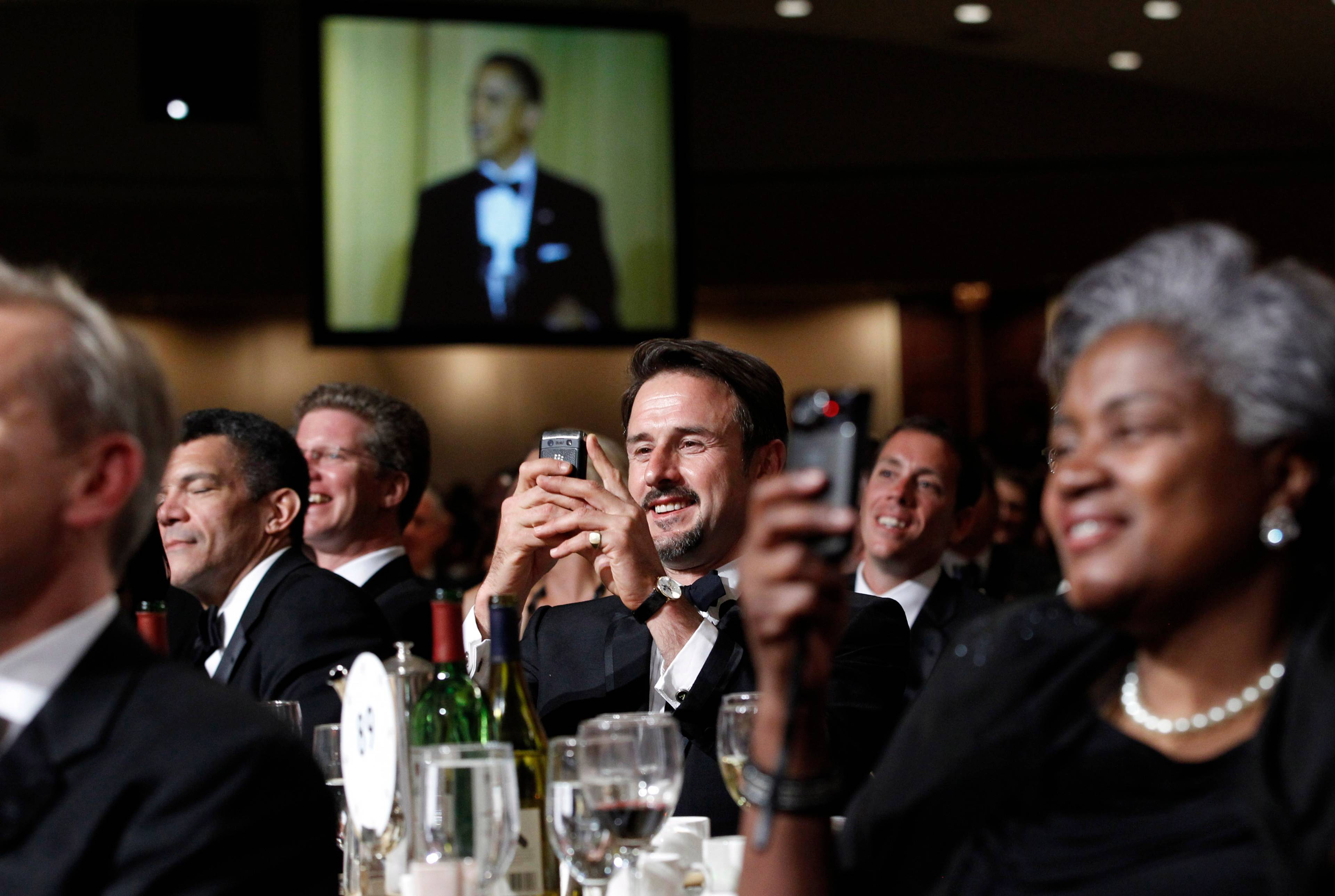 Folk lyttet da Obama talte.