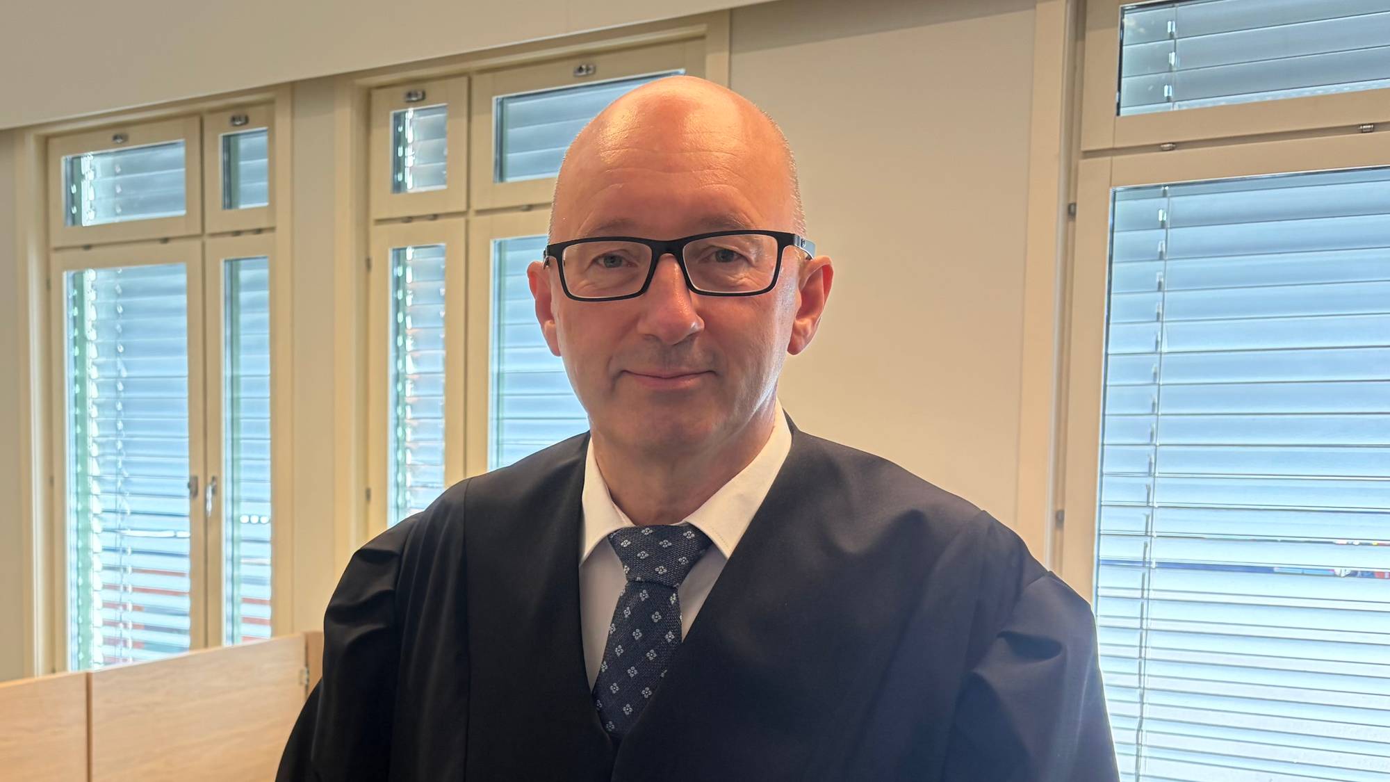 Forsvarer Gaute NIlsen i Sarpsborg tingrett. 