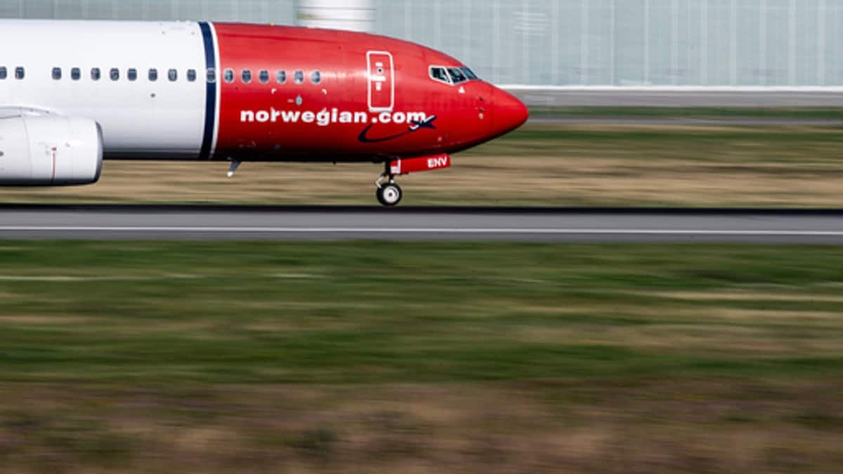 Norwegian hadde 2,85 millioner passasjerer i juli