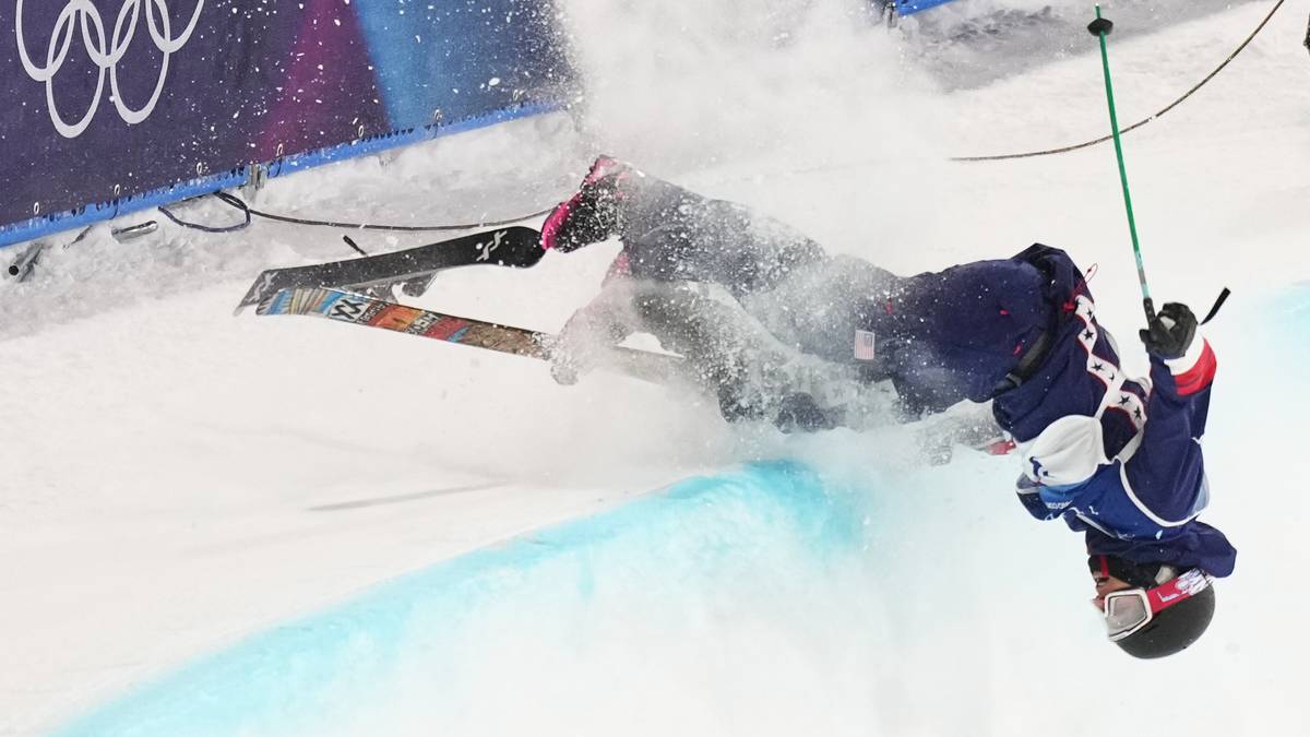 Friskistjerner slapp fra stygge fall uten alvorlige skader