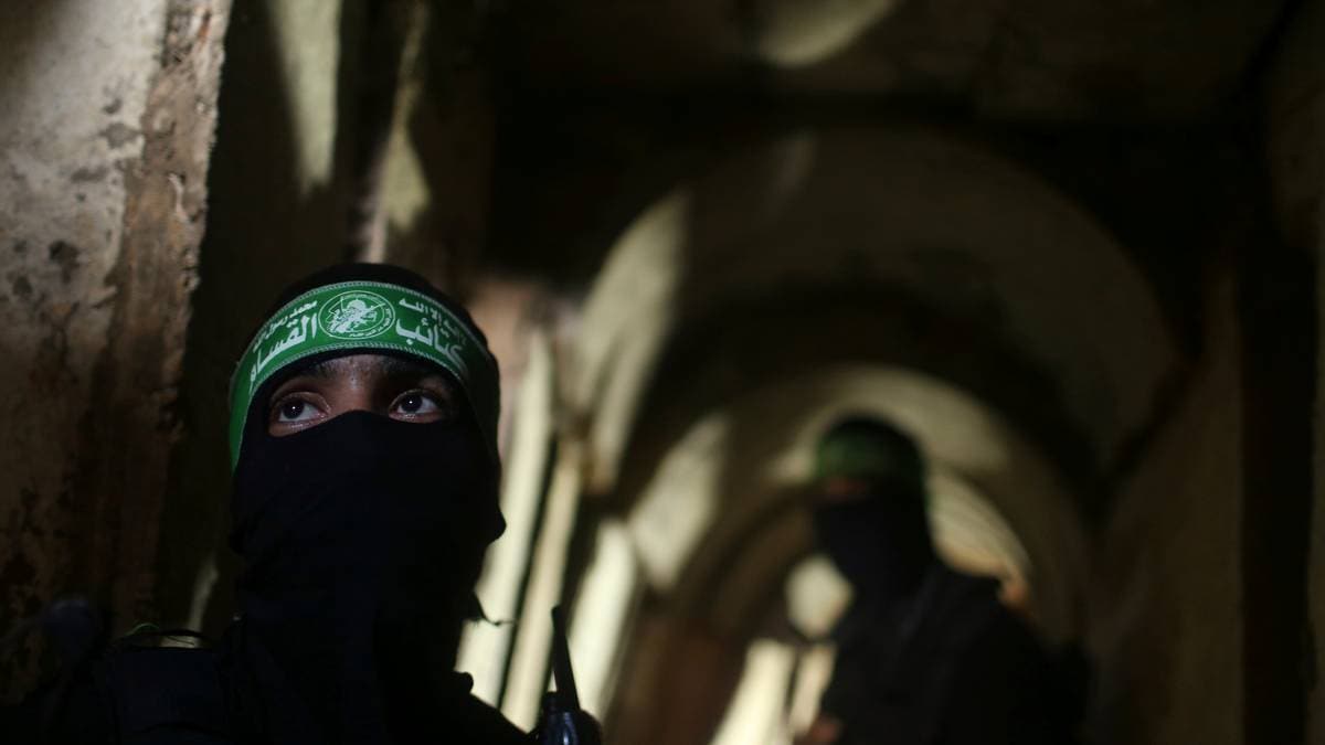 Hamas-krigere fanget i tunneler i Gaza