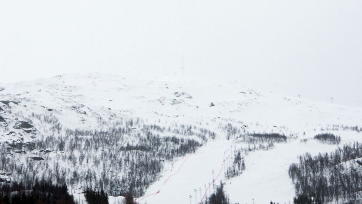 Orkan m&aring;lt i Nordland