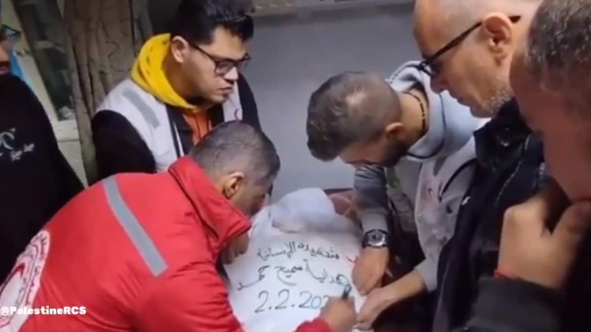 Tre Røde Halvmåne-ansatte drept i Gaza: – Begynner å gå tom for ord