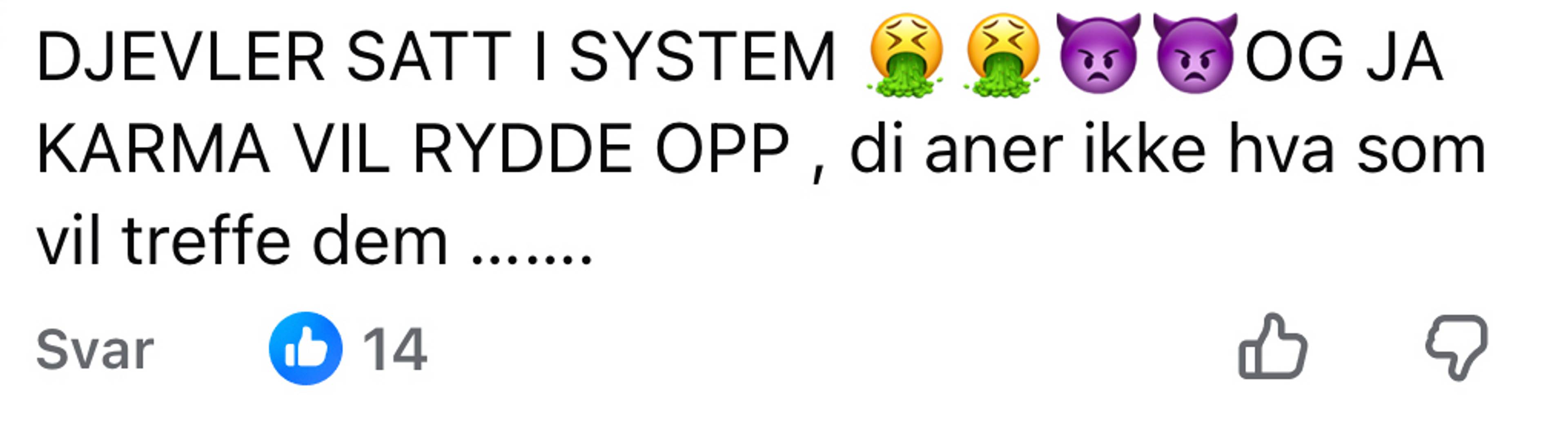 skjermdump frå støttegruppe for geitene på Kvist