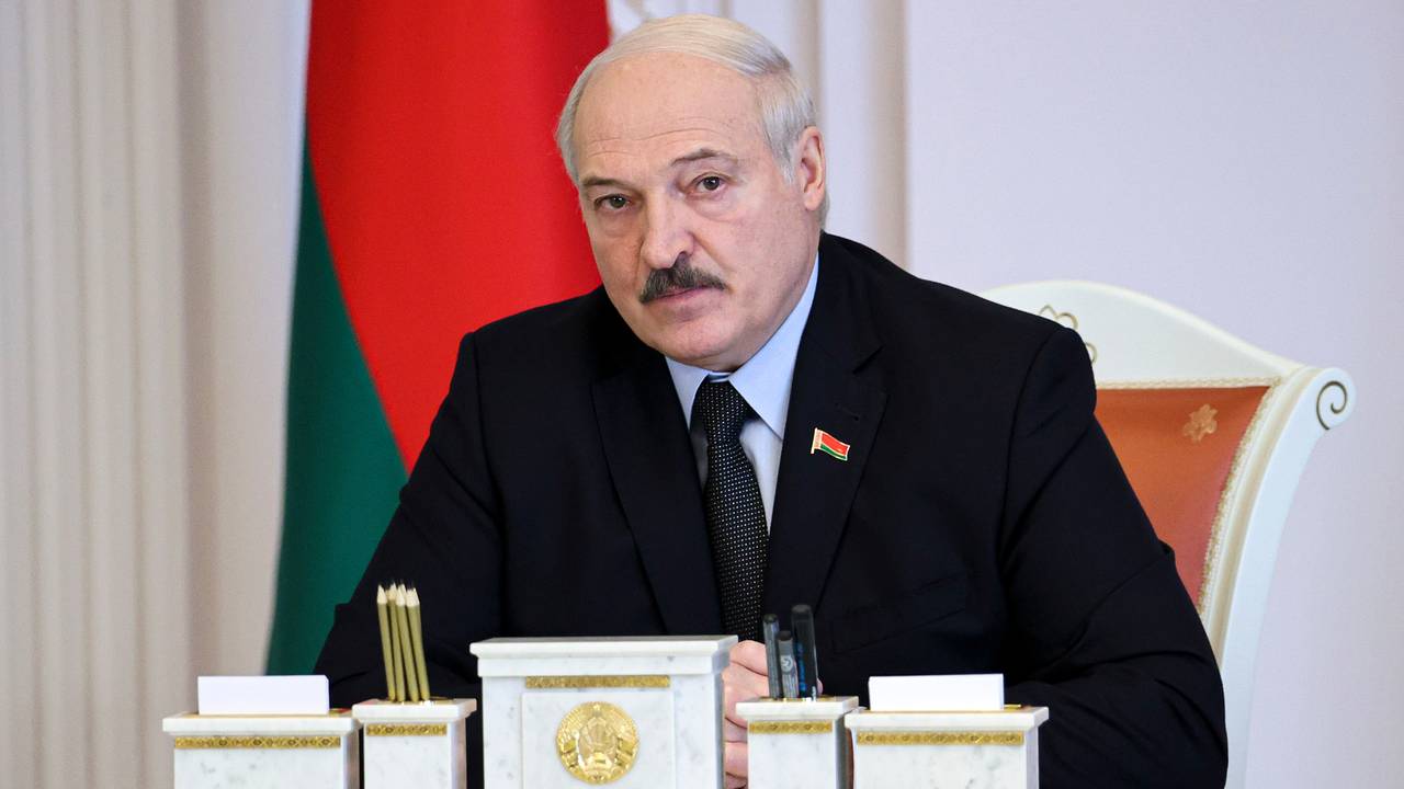 Hviterusslands president Aleksandr Lukasjenko 1. oktober 2021.