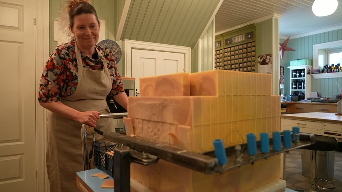 På Andøya lager Rita King egen såpe