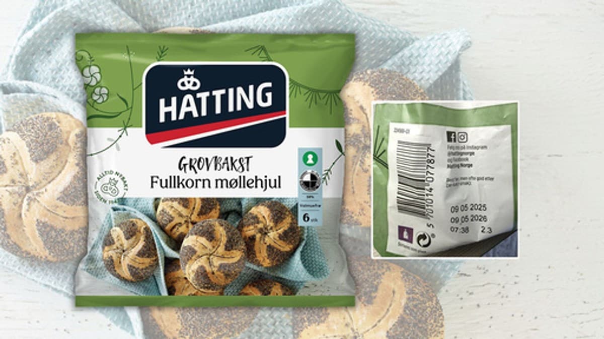Hatting kaller tilbake rundstykker solgt over hele landet