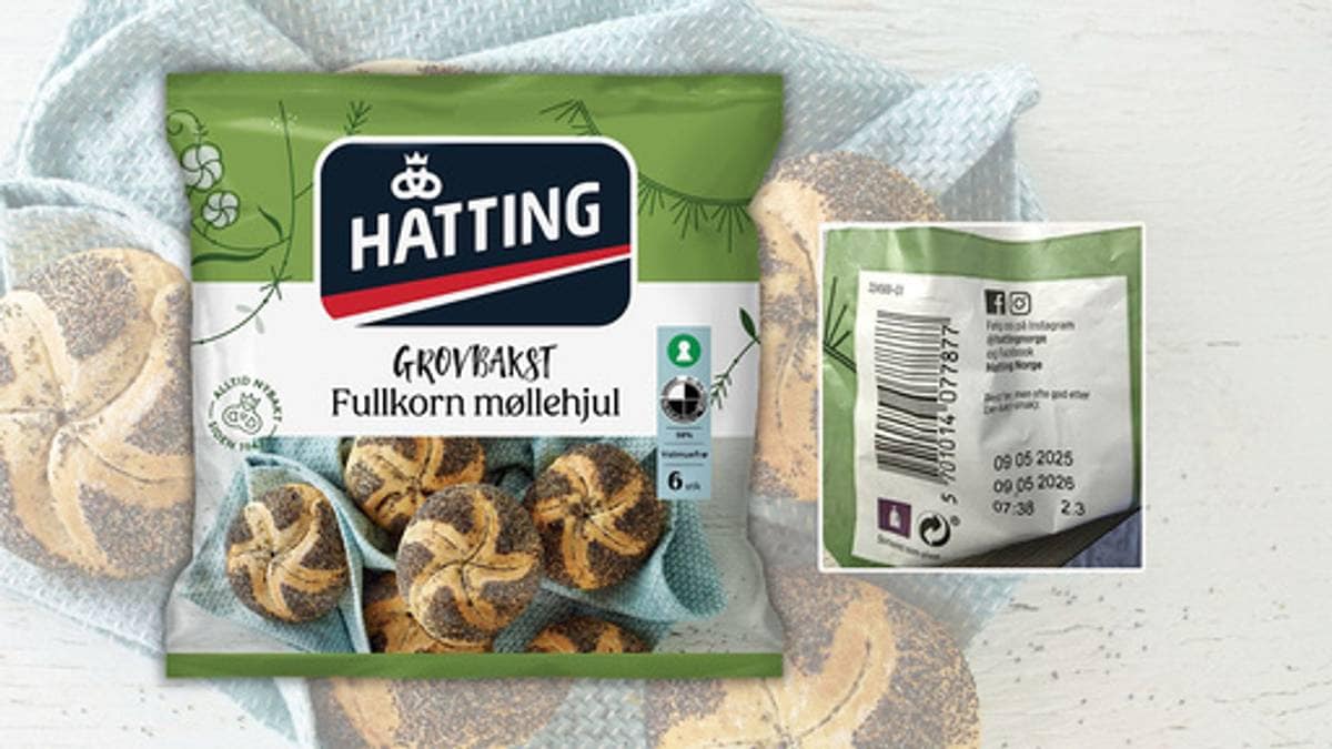 Hatting kaller tilbake rundstykker solgt over hele landet