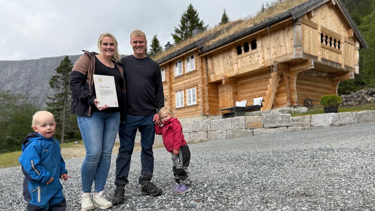 Vant pris for å bygge gammelt