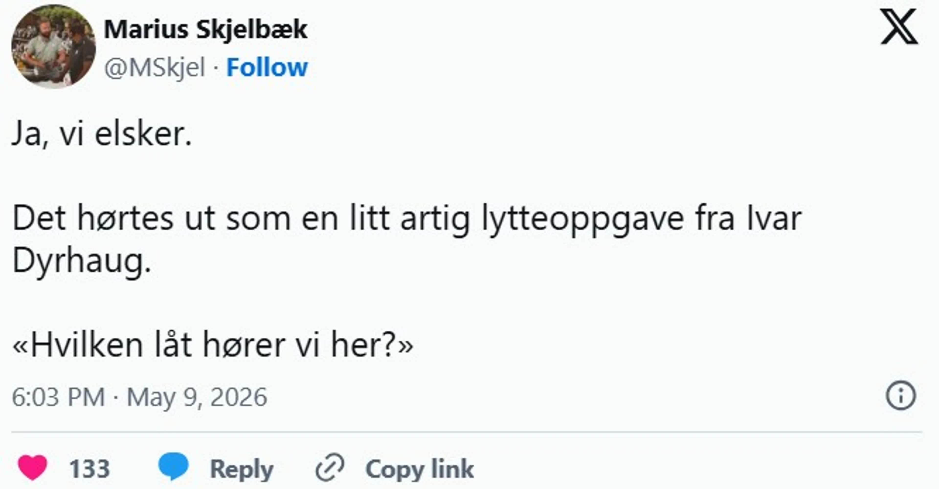 skjermdump x