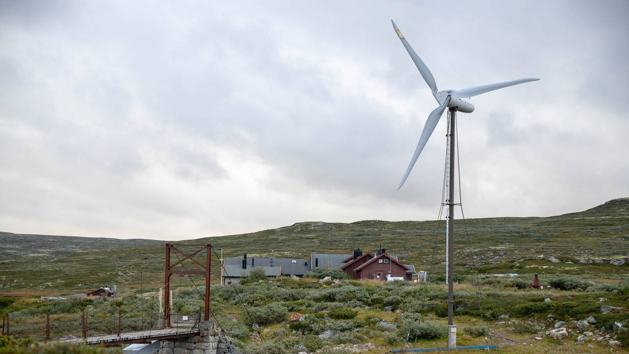 Heinseter private turisthytte i Hardangervidda Nasjonalpark, Uvd