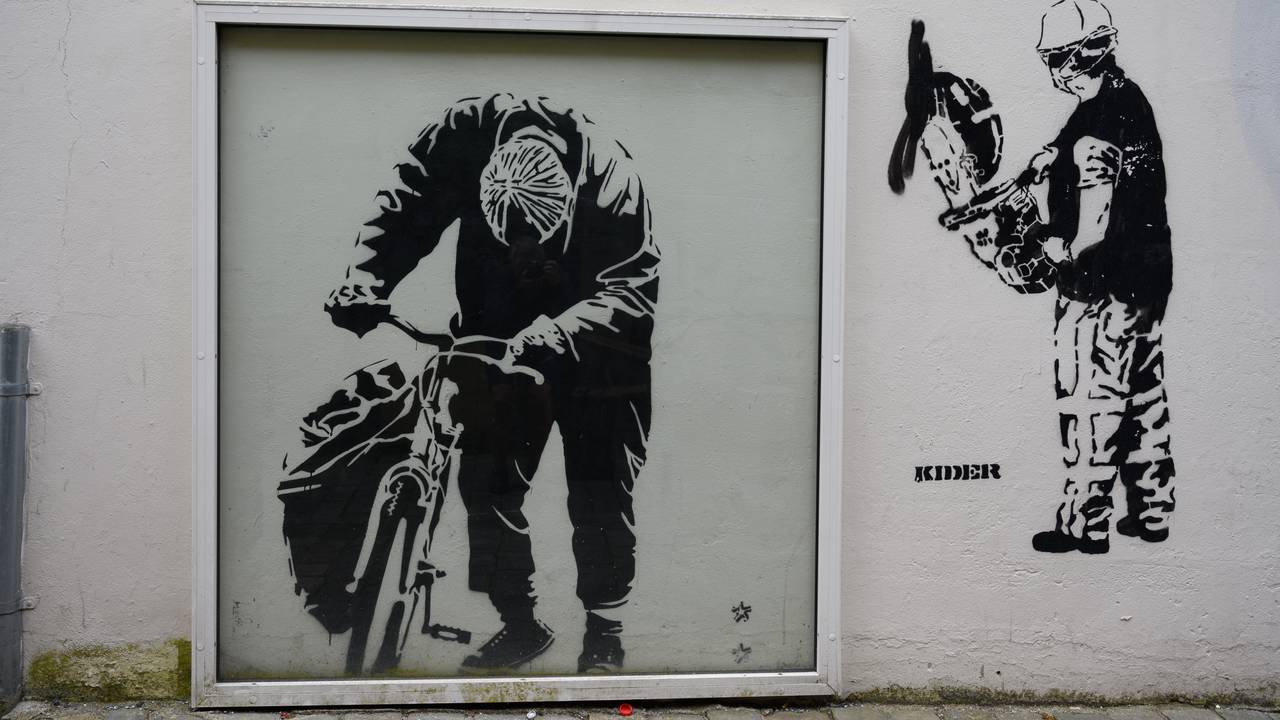 Gatekunst i Bergen. Byoriginalen