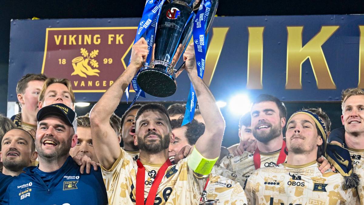Banestorming og enorme scener da Viking vant Eliteserien