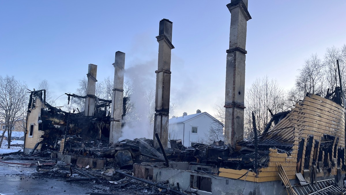 Person siktet etter leilighetsbrann i Fauske: Sigarettsneip mistenkt årsak