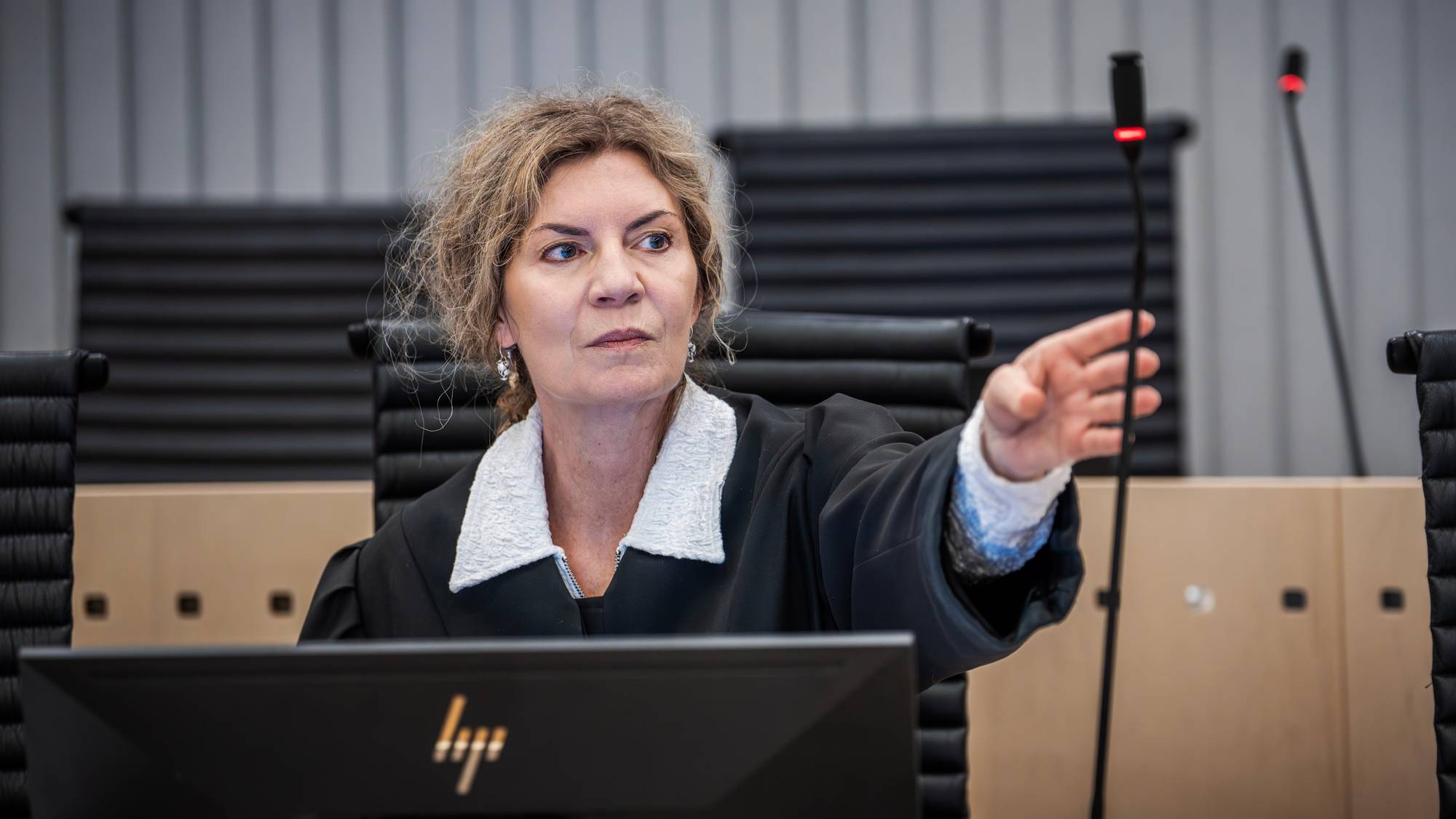 Statsadvokat Cecilie S. Møller under rettssaken mot Djordje Wilms i Oslo tingrett. 