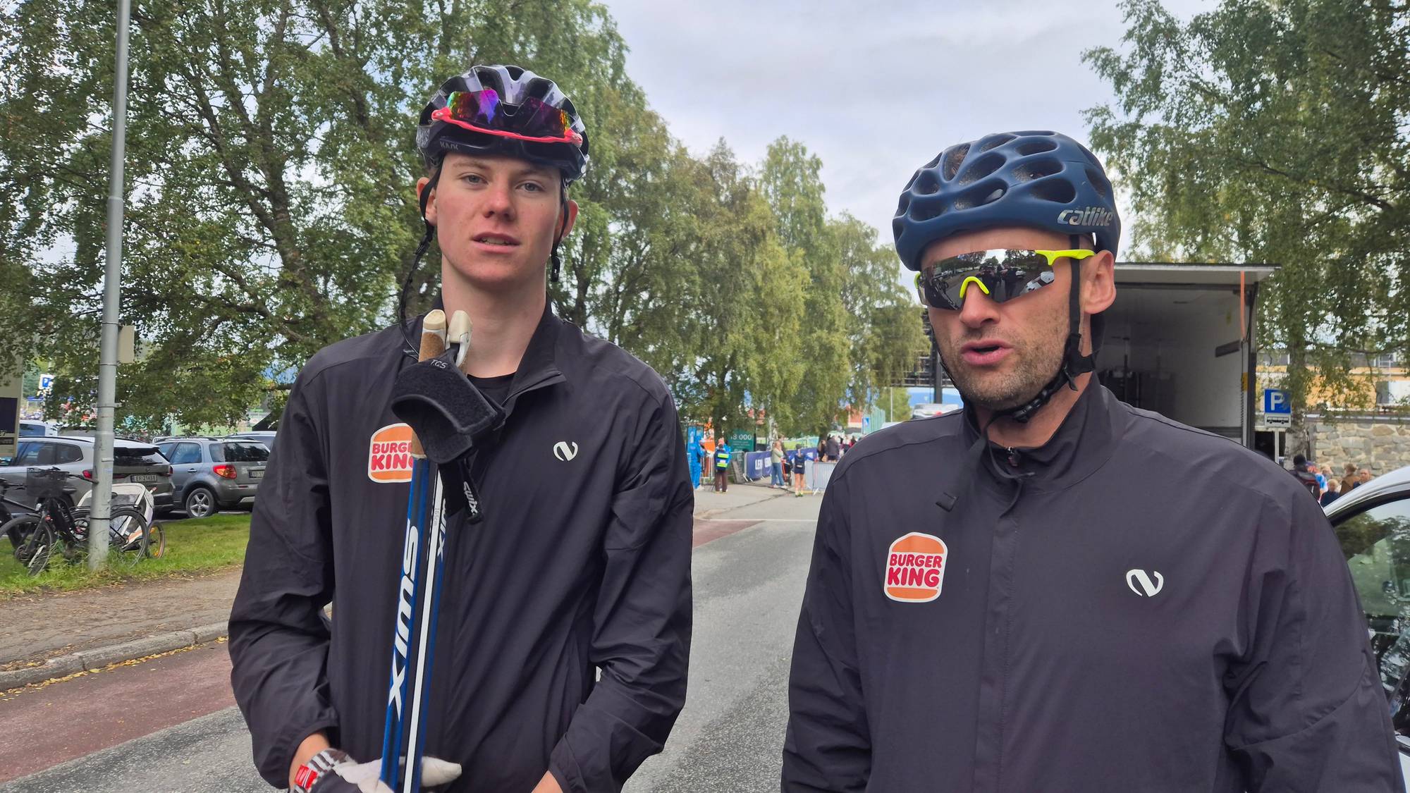 Petter Northug og Leopold Strand