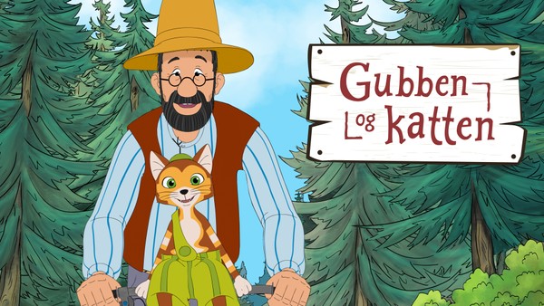 Svensk tegnefilm om de to gode vennene Gubben Pettersen og katten Findus.