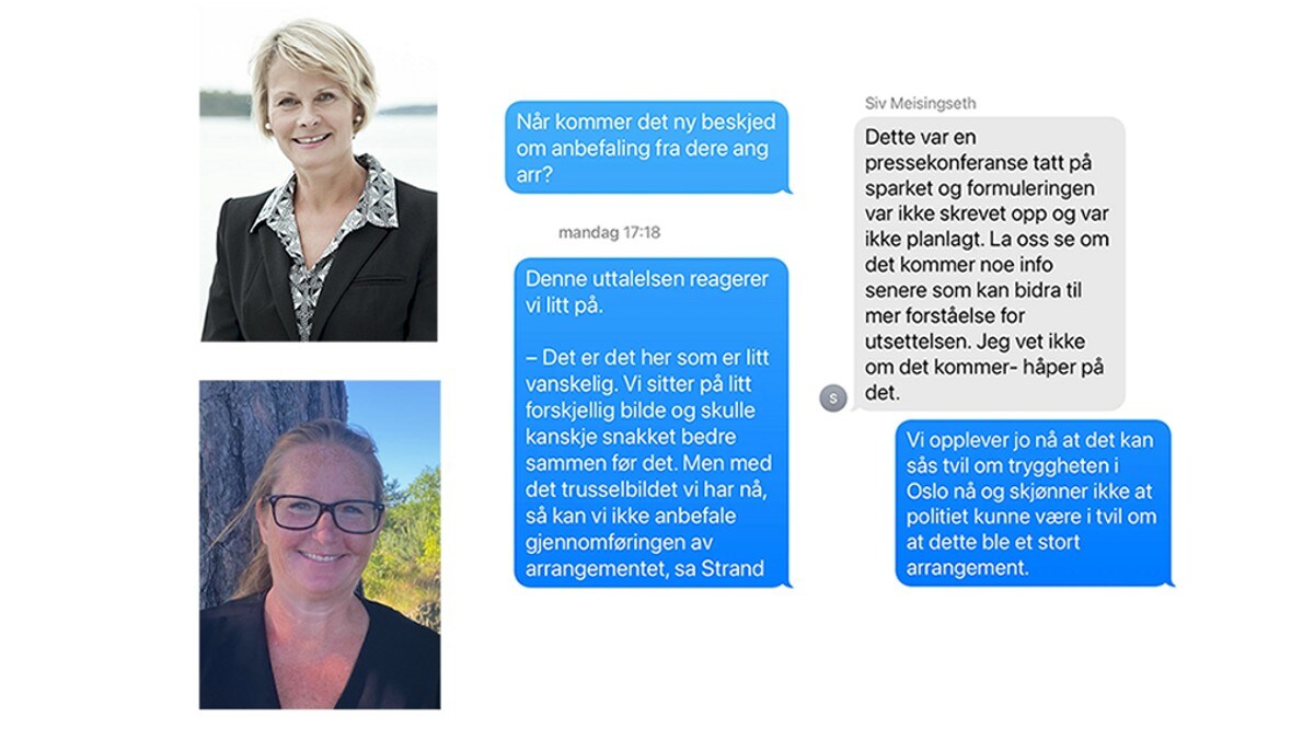 Oslo kommune i skarp SMS til politiet: – Vi opplever at det sås tvil om tryggheten