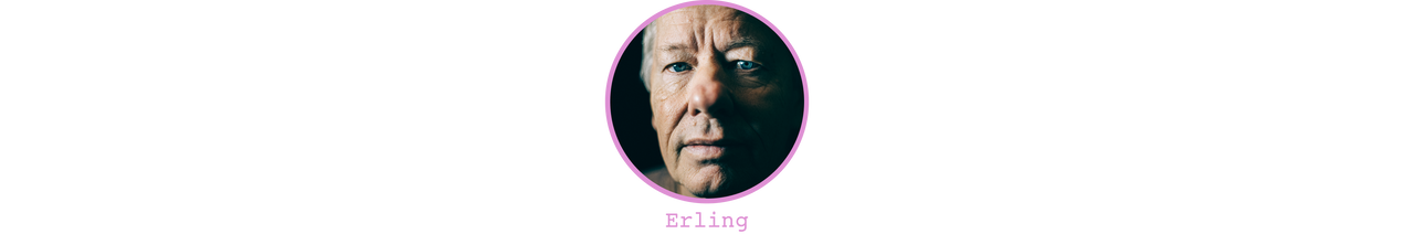 Portrettbilde av Erling Svensen
