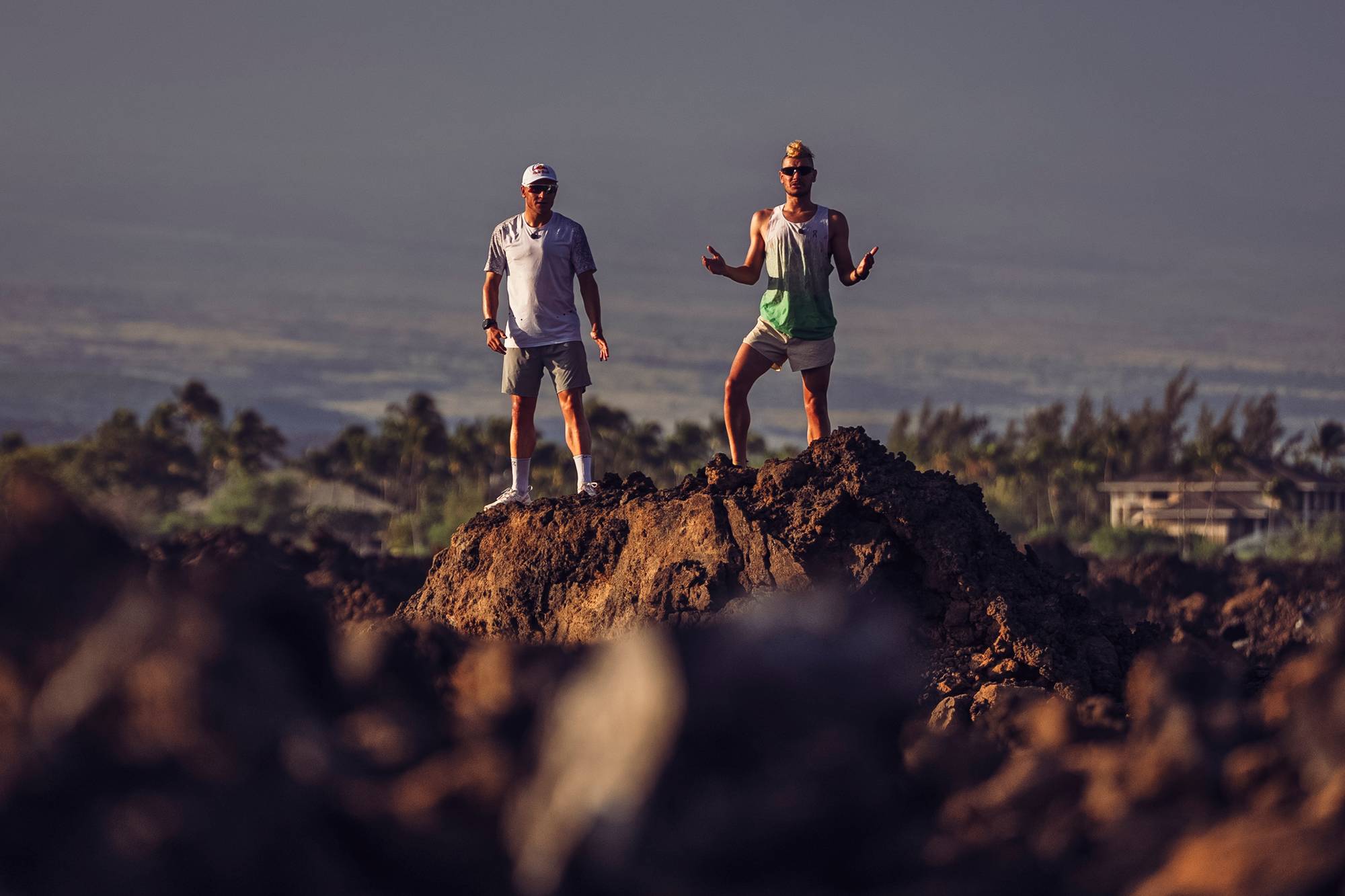 Kristian Blummenfelt og Gustav Iden lader opp til Ironman-VM på Hawaii. 